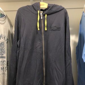 Lacoste Zip Up Hoodie